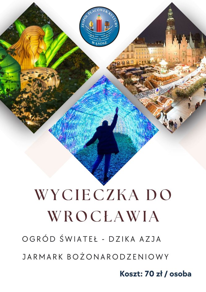 plakat zapraszający na wycieczkę