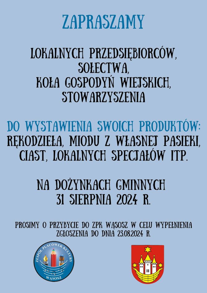 plakat ze szczegółami oferty