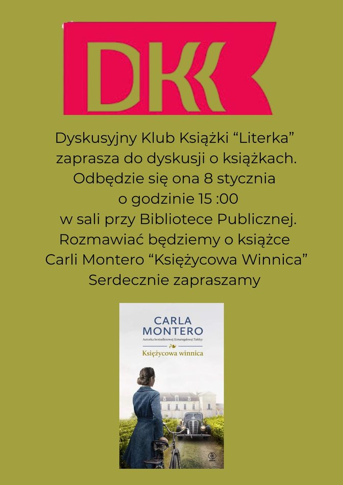 plakat zapraszający na spotkanie