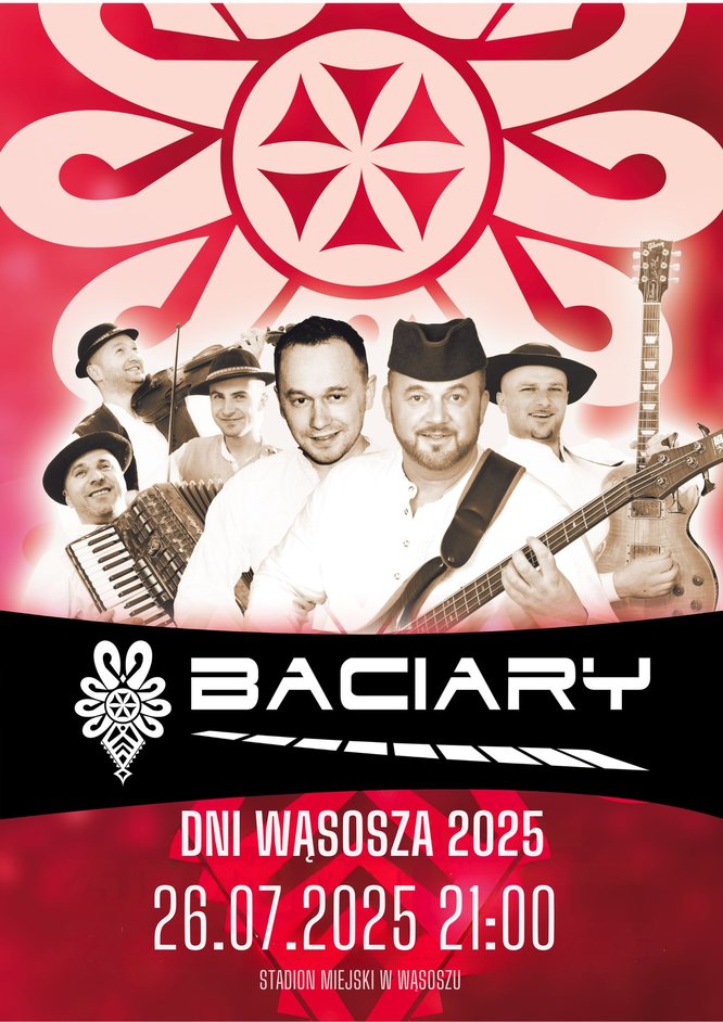 plakat zapraszający na koncert 