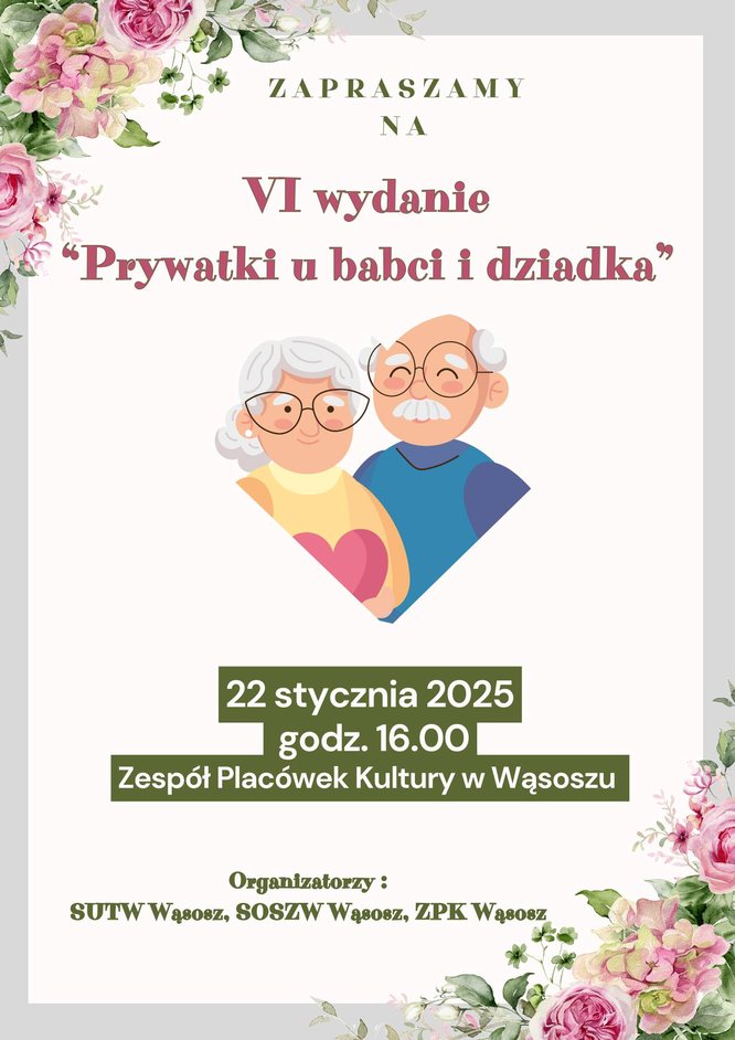 plakat informujący o spotkaniu