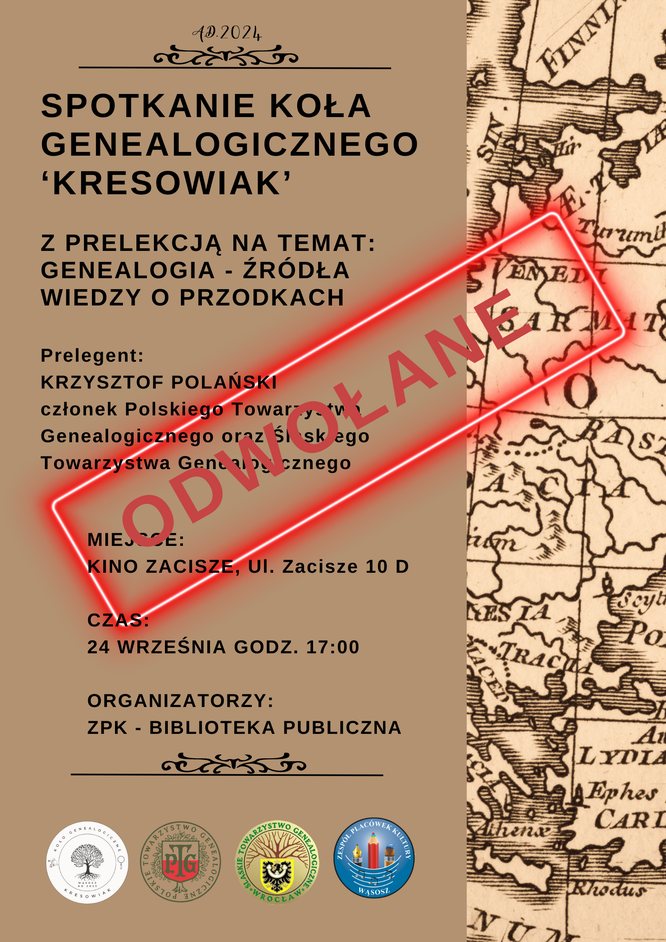 plakat ze szczegółami wydarzenia