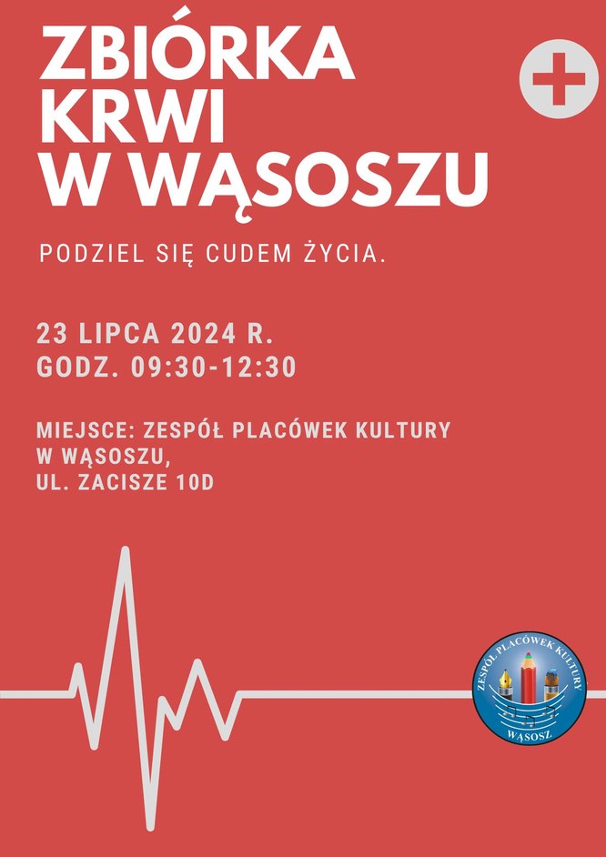 plakat informujący o akcji ZPK