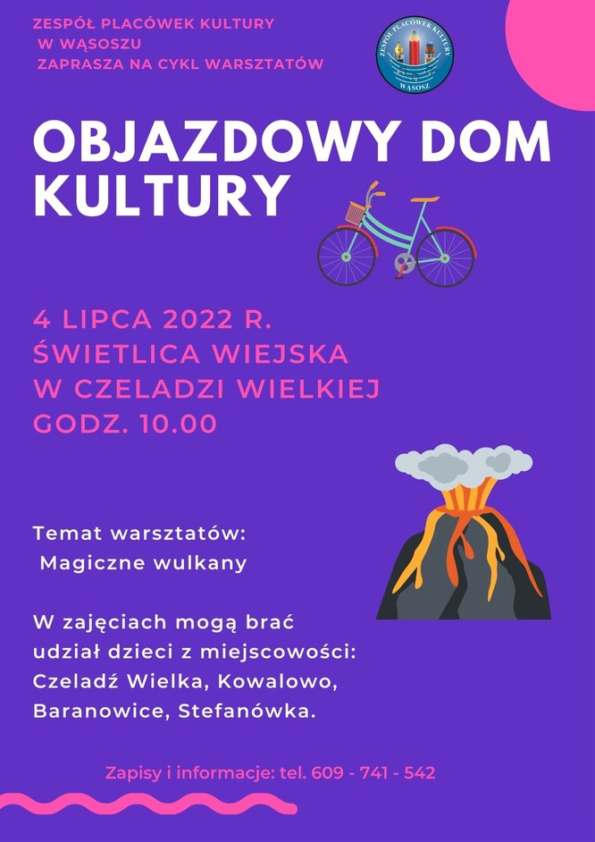 plakat ze szczegółami imprezy organizowanej przez ZPK
