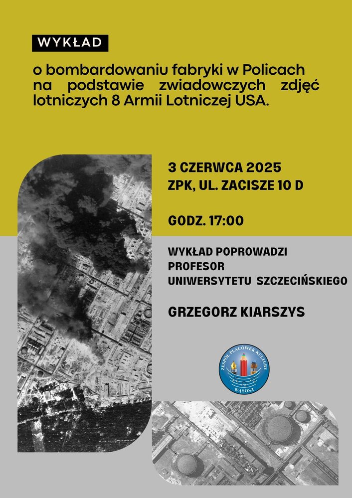 plakat ze szczegółami spotkania historycznego