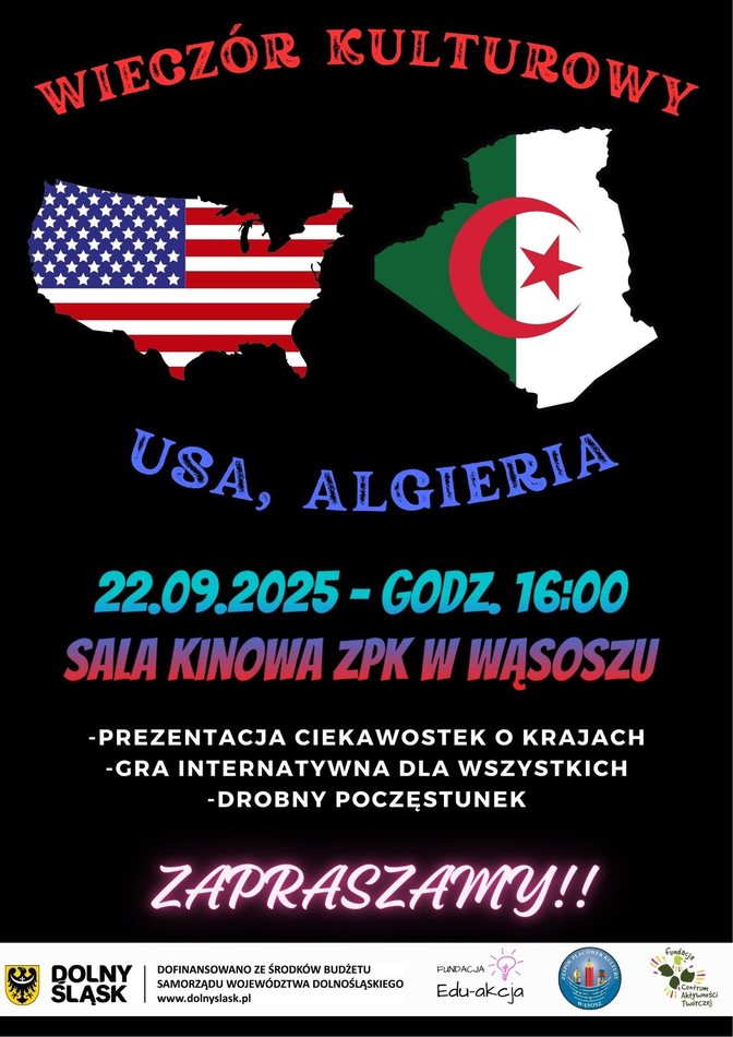 plakat zapraszający na spotkanie